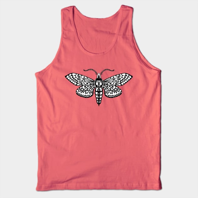 Sphinx Moth Tank Top by Freja